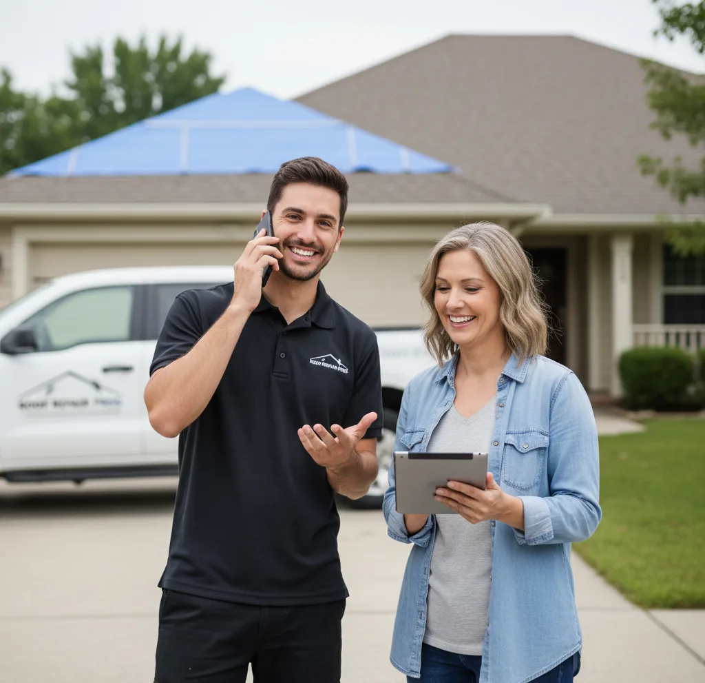 Modern Solutions Roof Repair customer support in Stacy